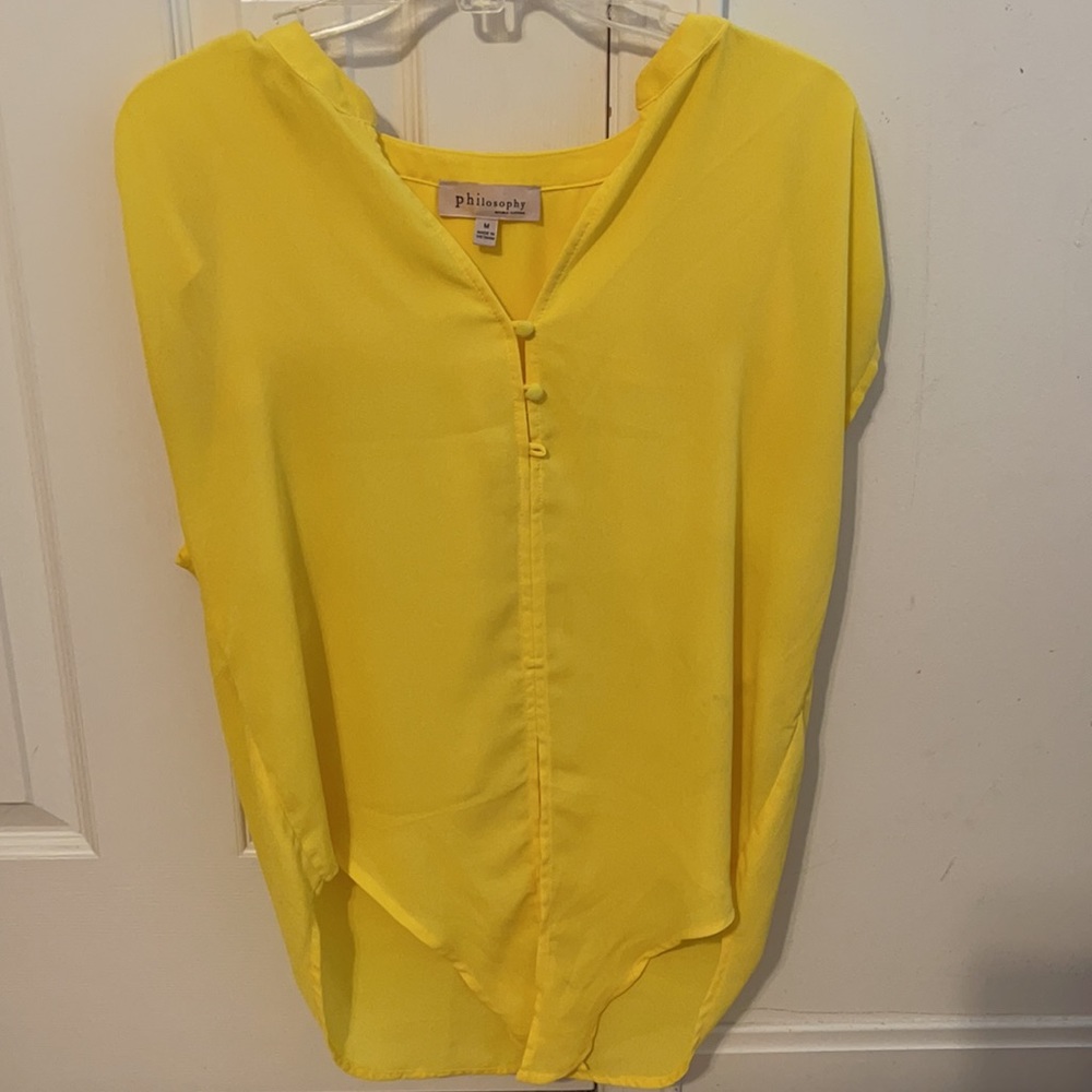 Brand: Philosophy Color: Yellow Size: Medium